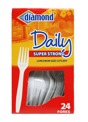 DIAMOND HEAVY DUTY FORKS 膠叉(24'S)