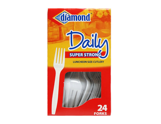 DIAMOND HEAVY DUTY FORKS 膠叉(24'S)