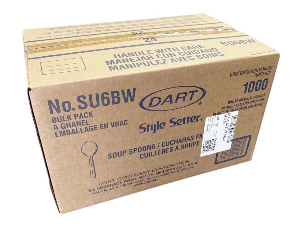 PLASTIC SPOON 膠匙(1000'S)