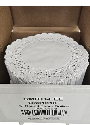 FRENCH LACE DOILY 花紙 6"
