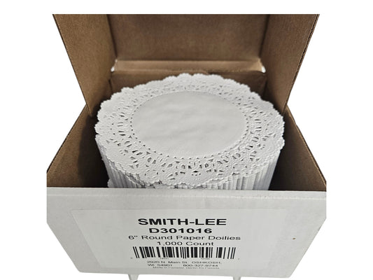 FRENCH LACE DOILY 花紙 6"