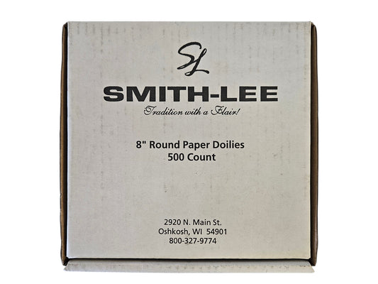 8"FRENCH LACE DOILY 花紙 8"(500'S)