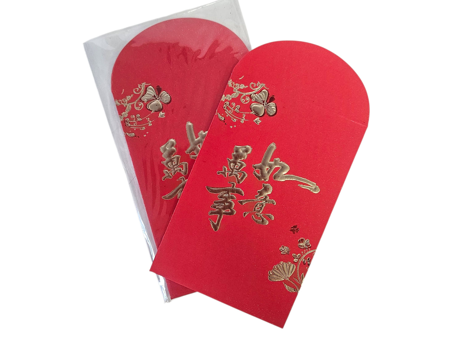RED PACKET/LUCKY MONEY 利是封*萬事如意*（6‘s）
