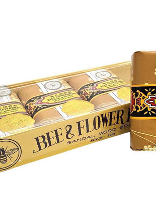 BEE & FLOWER SANDLEWOOD SOAP 蜂花 檀香皂(4 PCS)