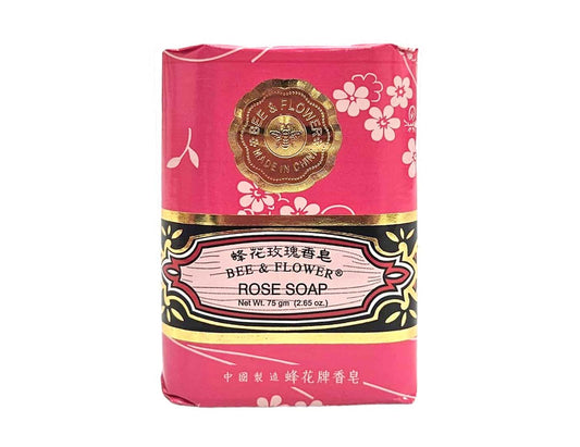 BEE & FLOWER ROSE SOAP (SMALL)蜂花 玫瑰花香皂*小*(2.65 OZ)