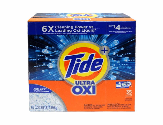 TIDE PWD HEC OXI 35LD 洗衣粉(63 OZ)