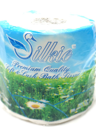 SILKIE BATH TISSUE 廁紙*藍色*(12 ROLLS)