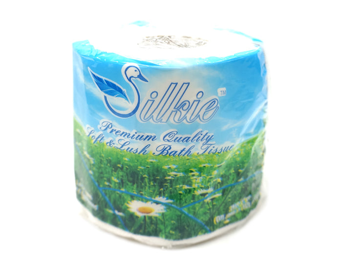 SILKIE BATH TISSUE 廁紙*藍色*(12 ROLLS)