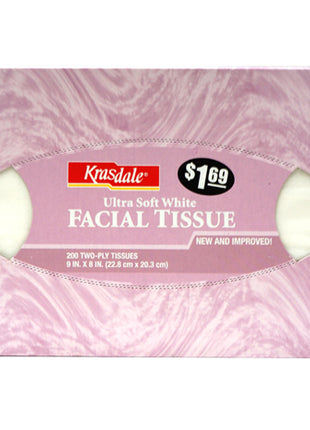 KRASDALE FACIAL TISSUE 面紙巾(200'S)