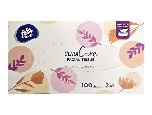 VINDA FACIAL TISSUE 維達 面紙巾(100'S)
