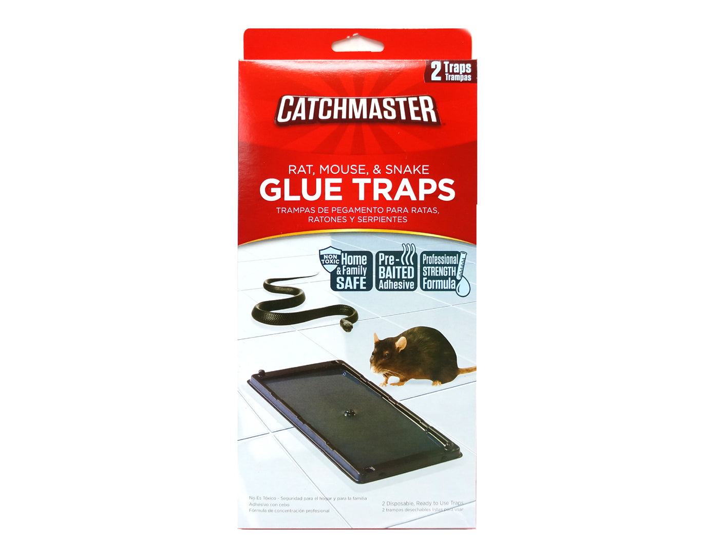 CATCHMASTER RAT GLUE TRAPS老鼠膠(大)