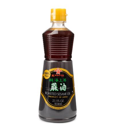 KADOYA PURE SESAME OIL 八角 純麻油（22 OZ）
