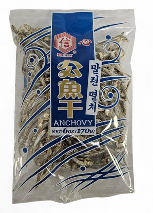 RELY DRIED ANCHOVY 信心 公魚乾(6 OZ)