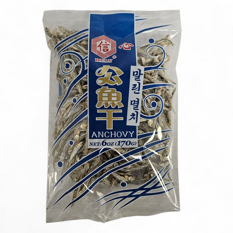 RELY DRIED ANCHOVY 信心 公魚乾(6 OZ)