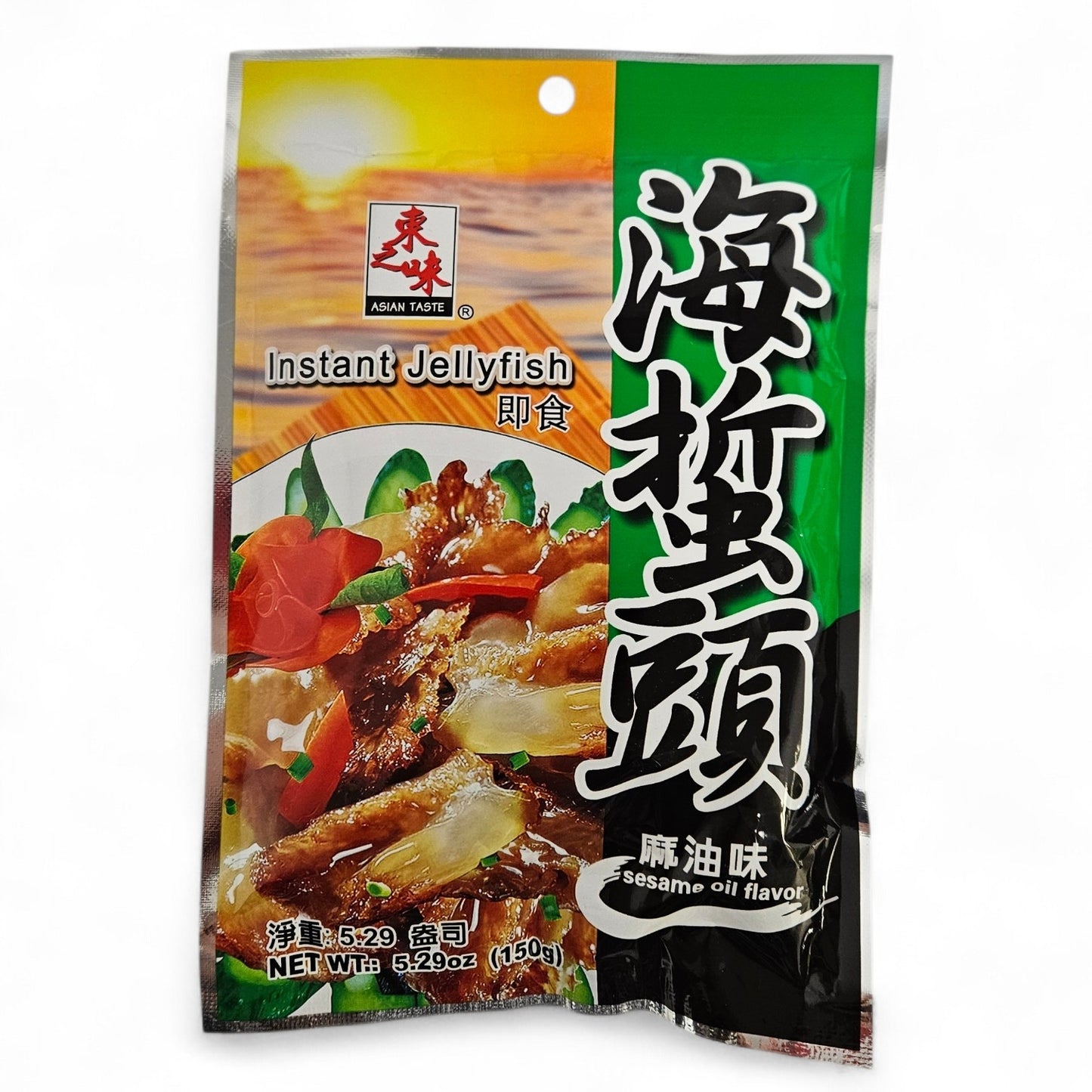 ASIAN TASTE SLICE JELLYFISH HEAD 東之味 海蜇頭*麻油味*(150 G)