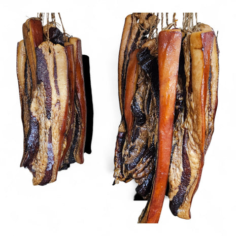 COOKED PORK STRIP 新明棧 五花臘肉*有繩散裝*(LB)