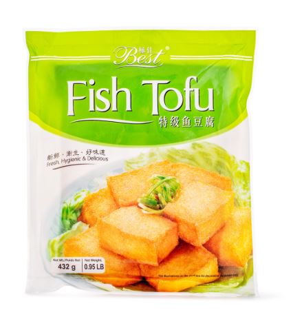 BEST FROZEN FISH DOFU  極佳 特級魚豆腐(1 LB)