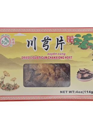 DRIED LIGUSTICUM CHANXIONG HORT 青松 川芎片（4 OZ）